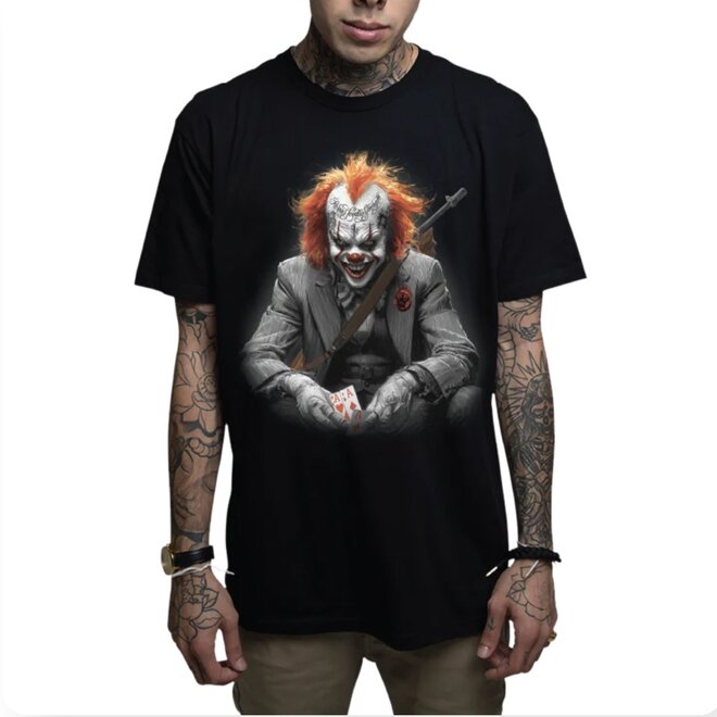 PENNY WISE SS TEE BLACK