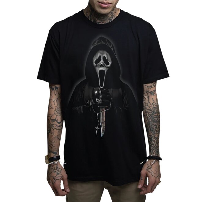 GHOSTFACE SS TEE BLACK