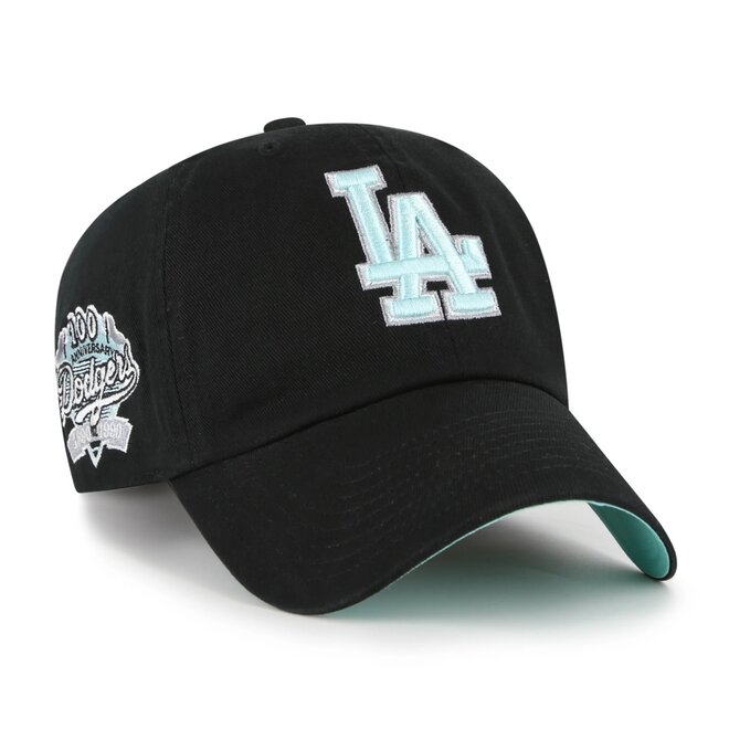 LOS ANGELES DODGERS COOPERSTOWN HAT BLACK MINT