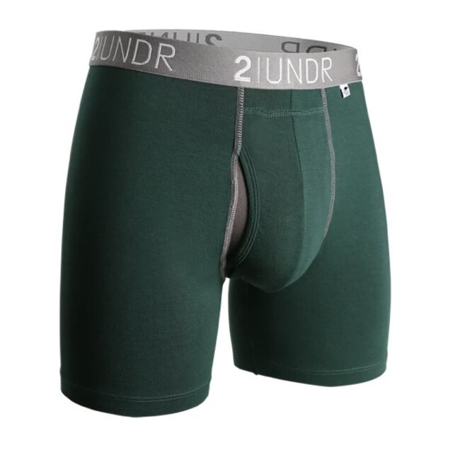 SWING SHIFT BOXER BRIEF DARK GREEN