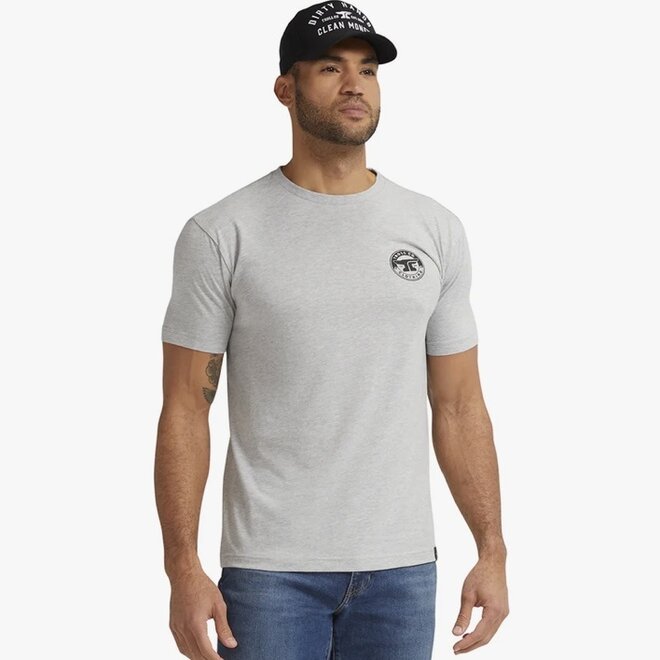 SLIC SS TEE HEATHER GRAY