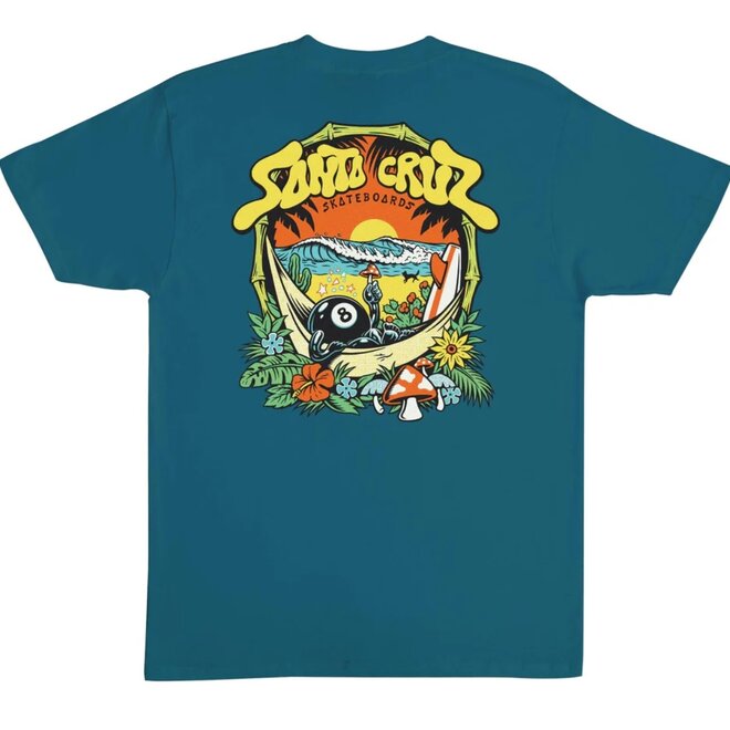WINKOWSKI 8BALLER SS TEE GALAPAGOS BLUE