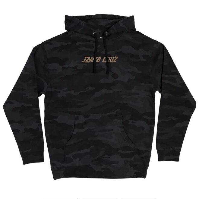 SCREAMING GRIZZLY PO HOODY BLACK CAMO