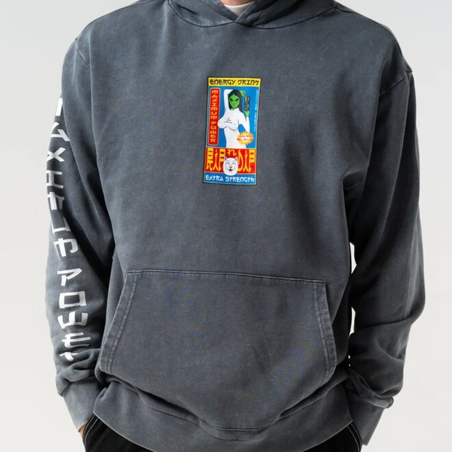 NERM CANS PO HOODY CHARCOAL VINTAGE WASH