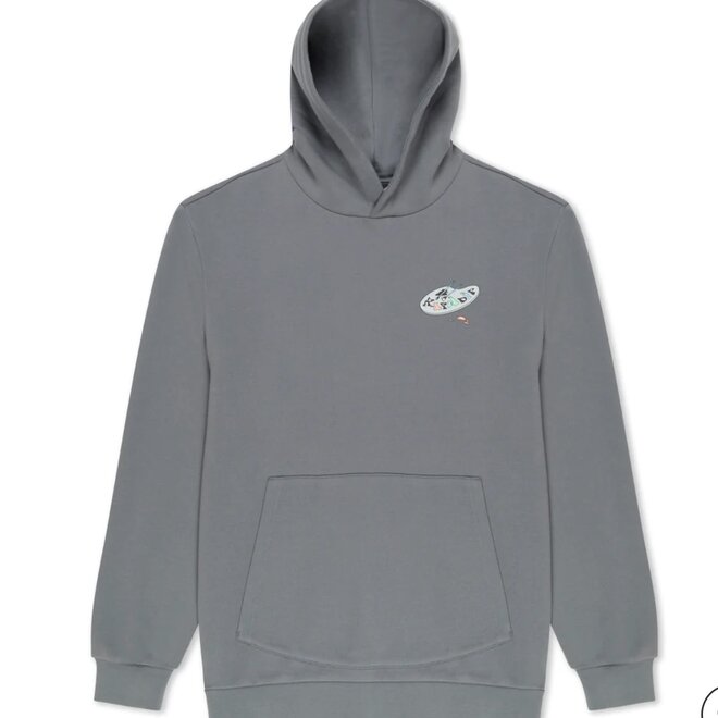 ART CLUB PO HOODY CHARCOAL