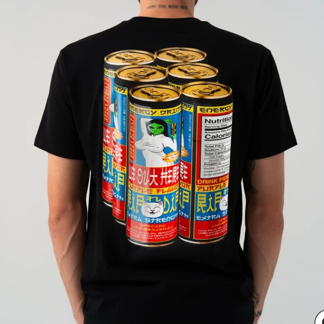 NERM CANS SS TEE BLACK