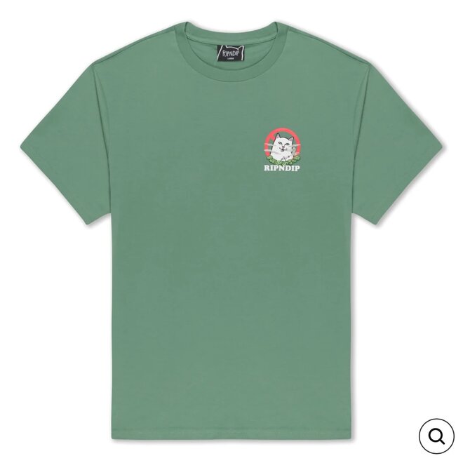 NO SMOKING SS TEE LIGHT OLIVE