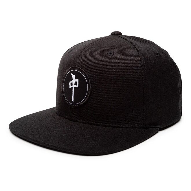 CHUNG PATCH SNAPBACK HAT BLACK