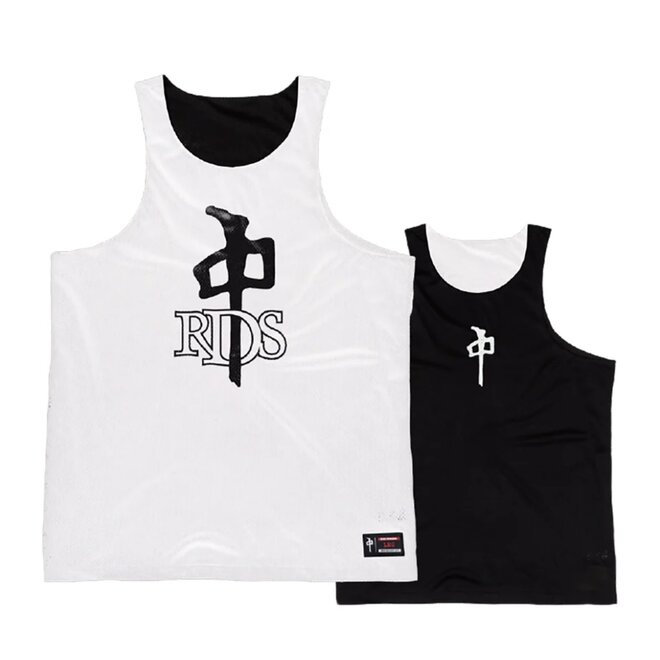 OG REVERSIBLE MESH JERSEY WHITE BLACK