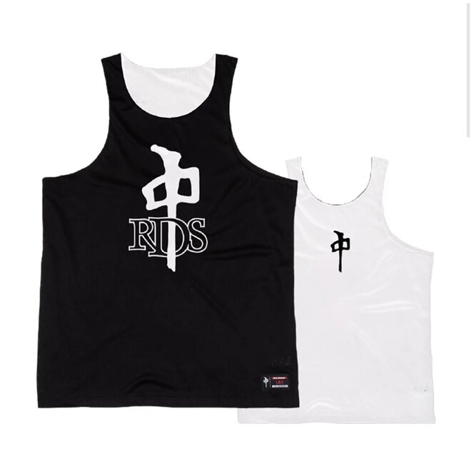 OG REVERSIBLE MESH JERSEY BLACK WHITE
