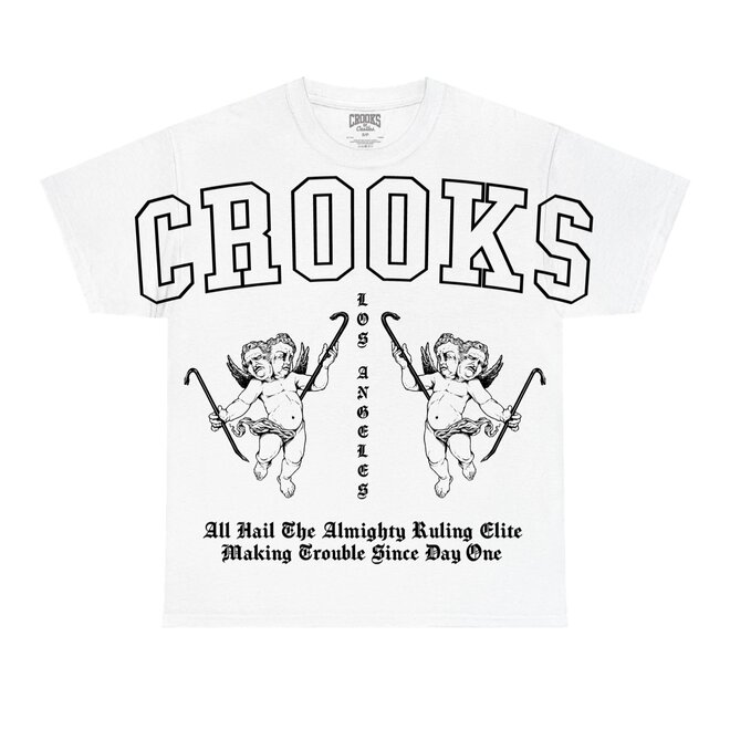 GOTH EMBLEM SS TEE WHITE