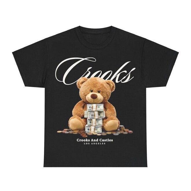FORGET THE FLOWERS SS TEE BLACK
