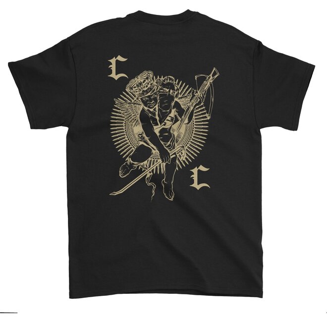 CROSSBOW CHERUB SS TEE BLAcK