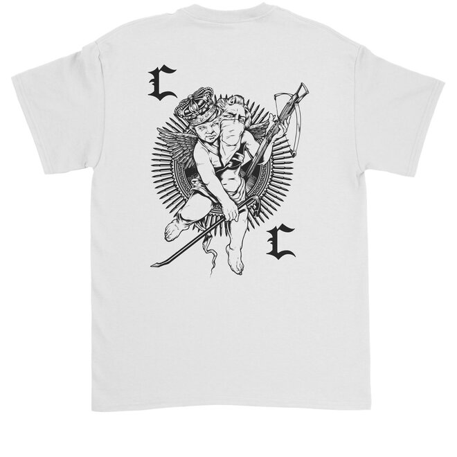 CROSSBOW CHERUB SS TEE WHITE