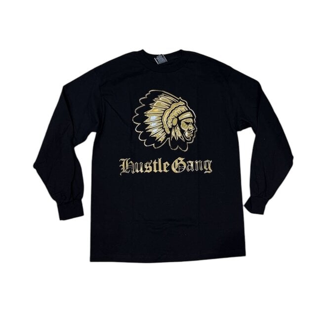 GLINT LS TEE BLACK GOLD