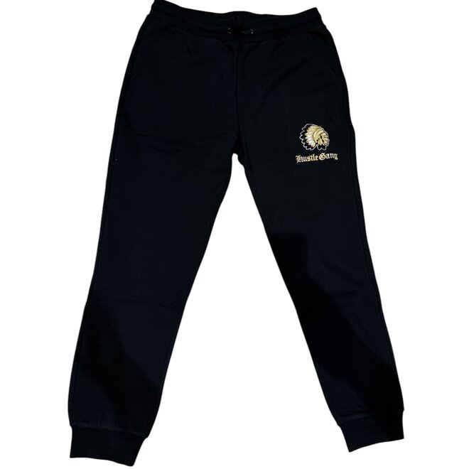 GLINT SWEATPANTS BLACK GOLD