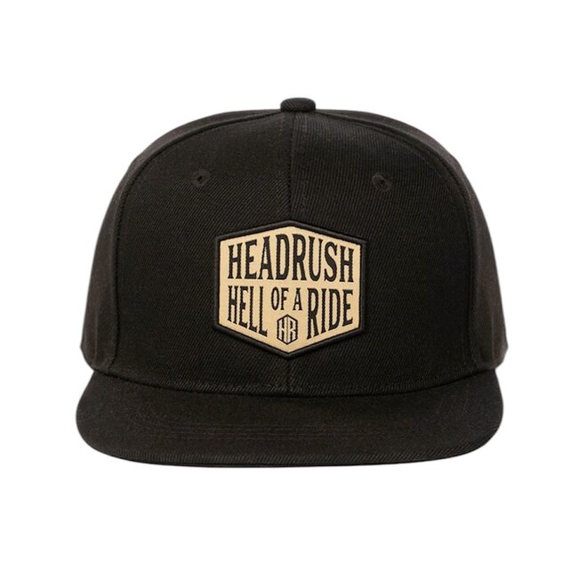 THE MECHANIC SNAPBACK HAT BLACK