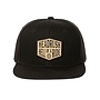 THE MECHANIC SNAPBACK HAT BLACK