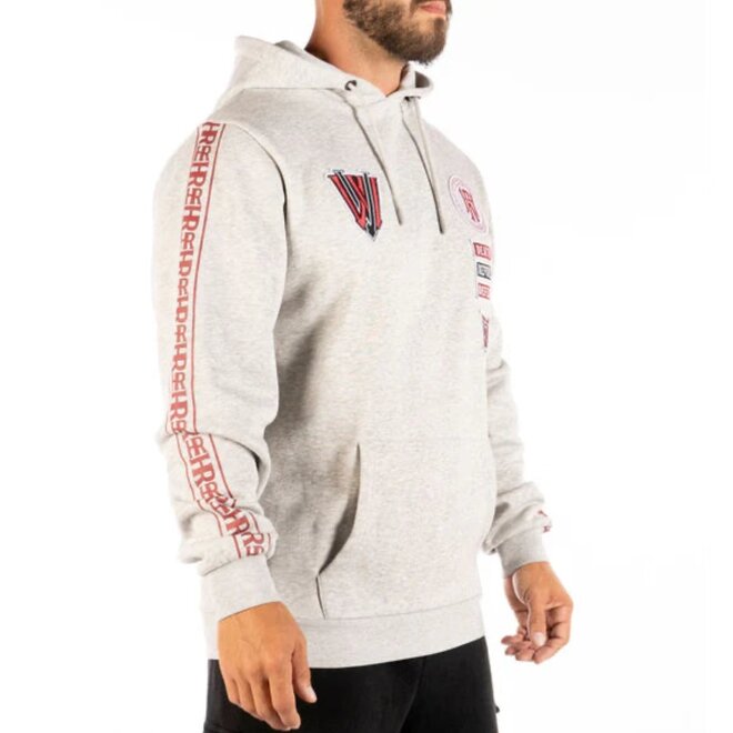 THE PALAZZO PO HOODY HEATHER GREY