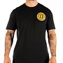 THE GREAT SPECTER SS TEE BLACK VINTAGE YELLOW