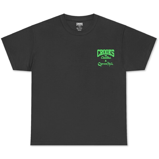 NEON BANDANA SS TEE BLACK