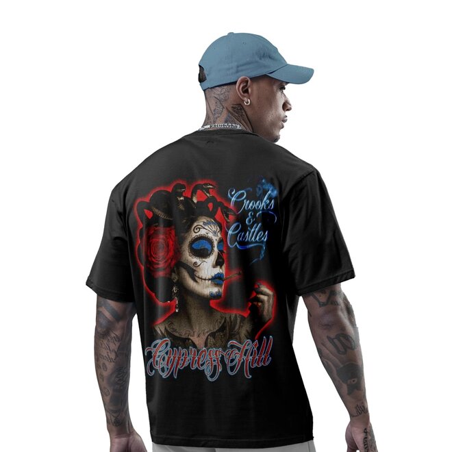 LADY CATARINA SS TEE BLACK