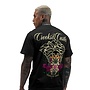 FLORAL MEDUSA SS TEE BLACK