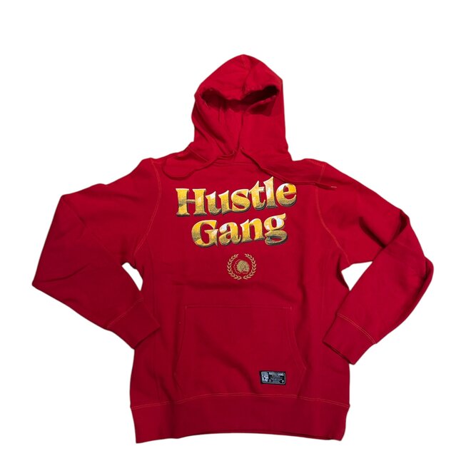 UNBOTHERED PO HOODY RED