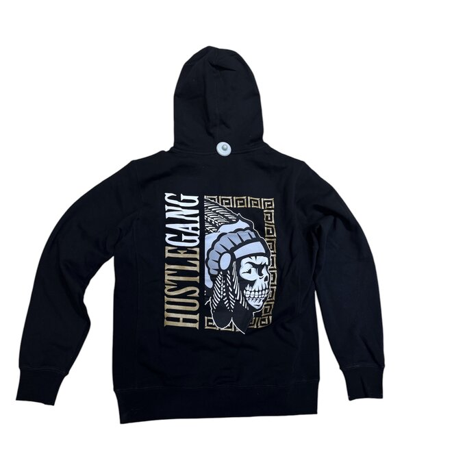 KELIDO ZIP HOODY BLACK