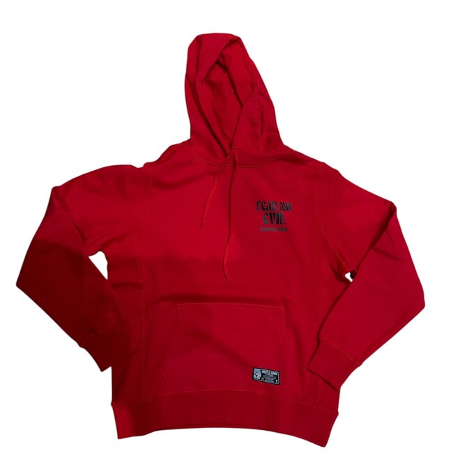 FEAR NONE PO HOODY RED