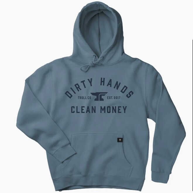 DHCM CLASSIC PO HOODY SLATE