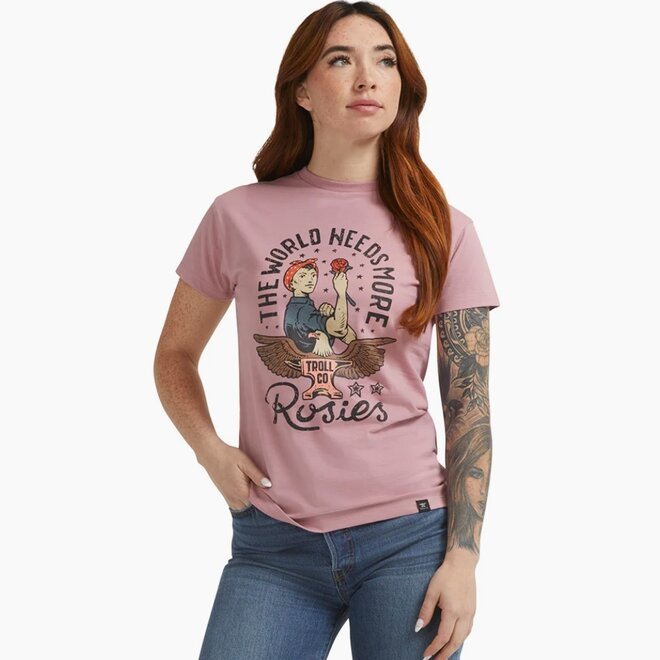 ROSIE SS TEE MAUVE