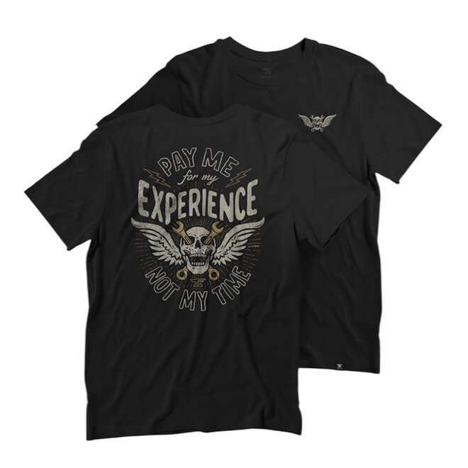 EXPIERENCED SS TEE BLACK