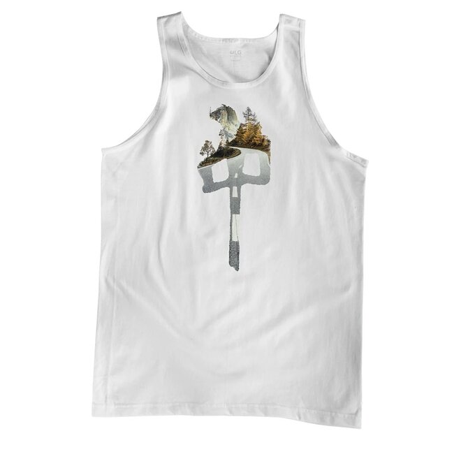 DOUBLE EXPOSURE TANK WHITE