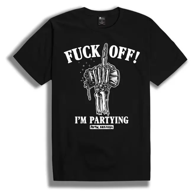 PARTY SS TEE BLACK