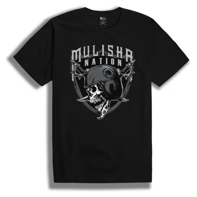 ENDZONE SS TEE BLACK