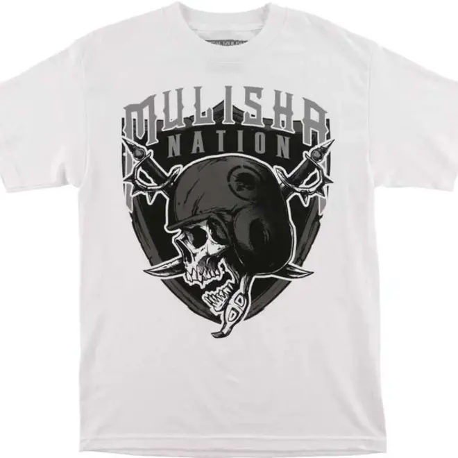 ENDZONE SS TEE WHITE