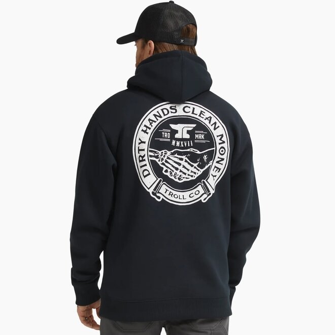 DHCM HAGGLER PO HOODY BLACK