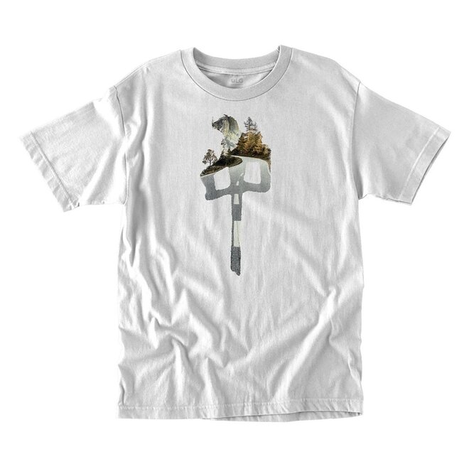 DOUBLE EXPOSURE SS TEE WHITE