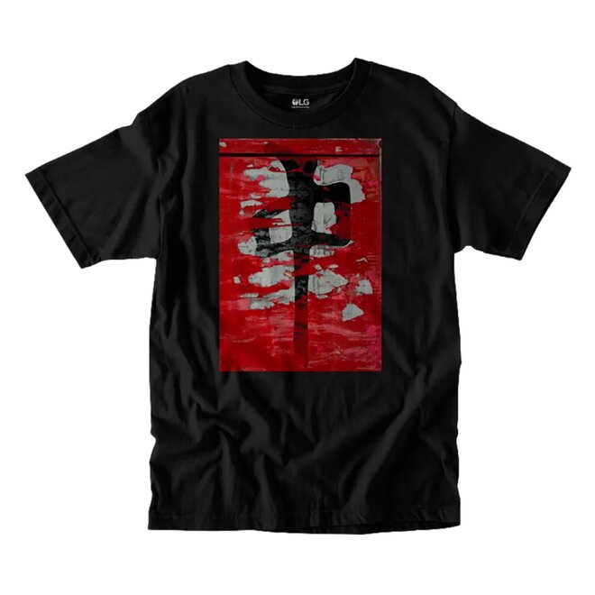 CHUNG RED WALL SS TEE RED