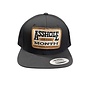 ASSHOLE OF MONTH FLATBRIM HAT BLACK