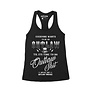 SHIT RACERBACK TANK BLACK