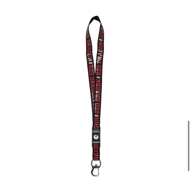 LANYARD BLACK RED