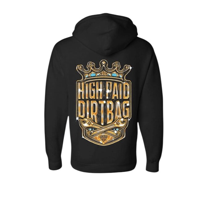 ROYAL DIRTBAG PO HOODY BLACK