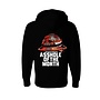 ASSHOLE OF MONTH PO HOODY BLACK RED