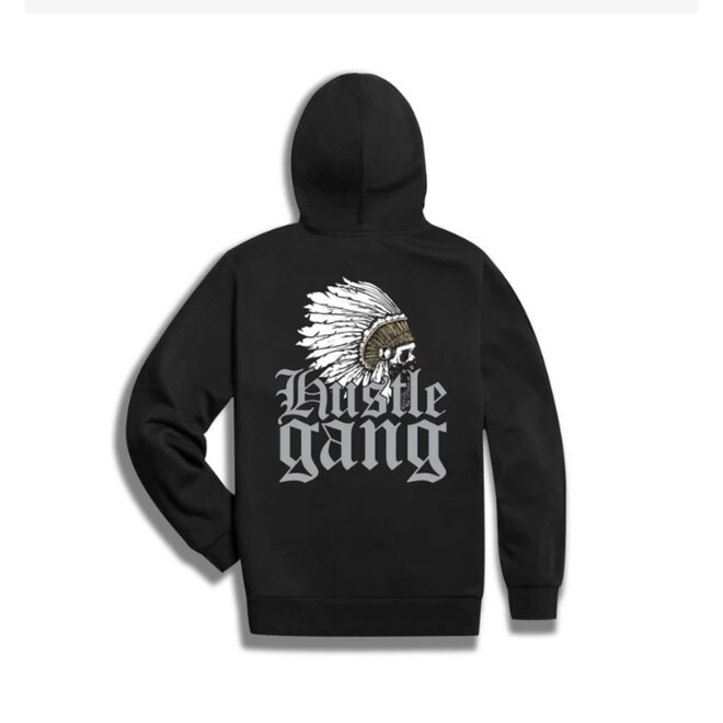 PRISM ZIP HOODY BLACK