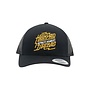 HIGH PAID DIRTBAG CURVED BRIM HAT BLACK