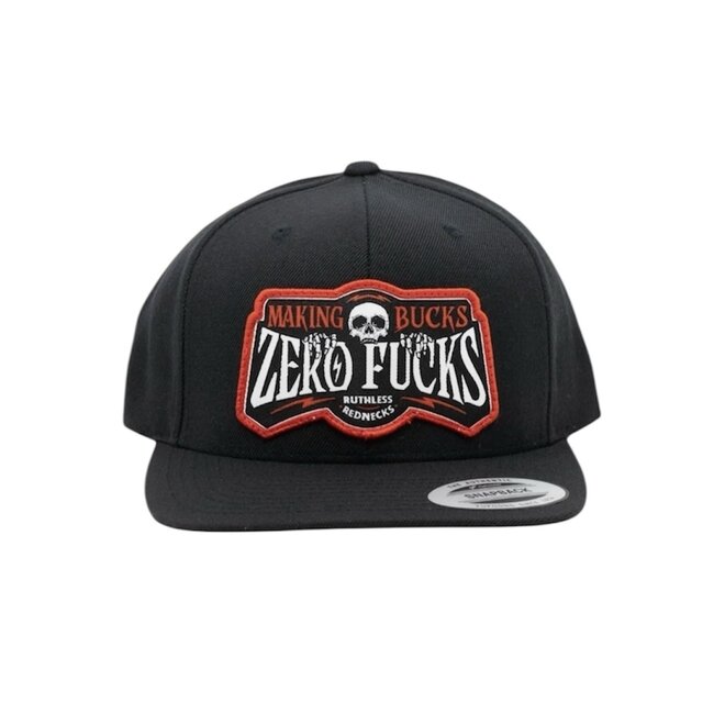 MBZF CREEPER FLATBRIM HAT BLACK