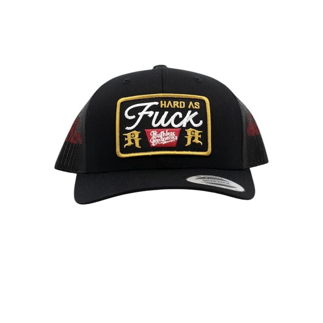 BLACK LABEL CURVED BRIM HAT BLACK
