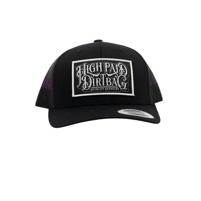 GUNSMOKE CURVED BRIM HAT BLACK